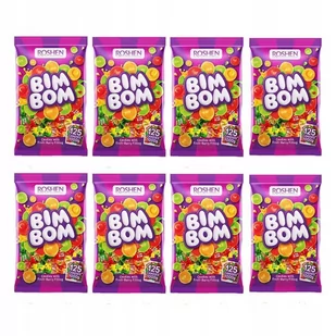 Roshen Bim-Bom Karmelki nadziewane 1 kg x 8 sztuk - Cukierki - miniaturka - grafika 1