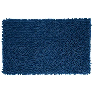 5five Simple Smart Dywanik łazienkowy MAXI CHENILLE 50x80 cm kolor granatowy 160822E - Dywaniki łazienkowe - miniaturka - grafika 1
