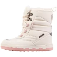 Śniegowce damskie - Kappa Deutschland Unisex dziecięcy kod stylu: 261060k Alido Ii Tex K Girls śniegowce, Offwhite Rosé, 31 EU - miniaturka - grafika 1
