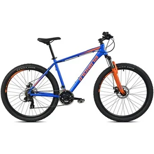 Rower górski MTB INDIANA X-Pulser 2.7 M17 27.5 cala męski Niebiesko-pomarańczowy - Rowery - miniaturka - grafika 1