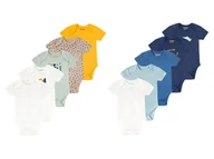 Body dla niemowląt - lupilu® Body niemowlęce z biobawełny, 5 sztuk - miniaturka - grafika 1