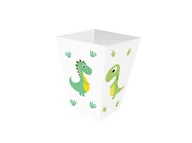Urodziny dziecka - Congee.pl Pudełka na popcorn Wesołe Dinozaury - 6 szt. - miniaturka - grafika 1