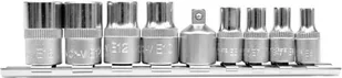 Yato zestaw nasadek torx e5 - e16, kpl. 9 szt. YT-0520 - Zestawy narzędziowe - miniaturka - grafika 5
