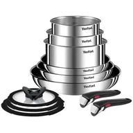 Zestawy garnków i patelni - Zestaw patelni TEFAL Ingenio Cook Eat (11 elementów) - miniaturka - grafika 1