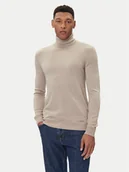 Swetry męskie - Guess Golf M5BR09 Z0432 Beżowy Regular Fit - miniaturka - grafika 1