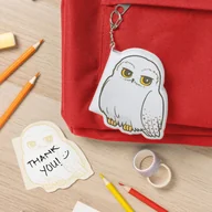 Figurki dla dzieci - Harry Potter Keychain Hedwig fluffy Notepad - miniaturka - grafika 1
