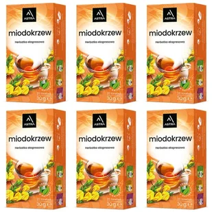 Astra Zestaw Miodokrzew 6 x 20 torebek herbata ekspresowa (6 x EX20) - Herbata - miniaturka - grafika 1