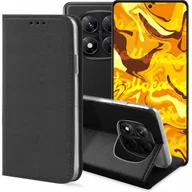 Etui i futerały do telefonów - ETUI Z KLAPKĄ DO REDMI NOTE 14 PRO 5G / 14 PRO PLUS 5G CZARNE MAGNETYCZNE - miniaturka - grafika 1