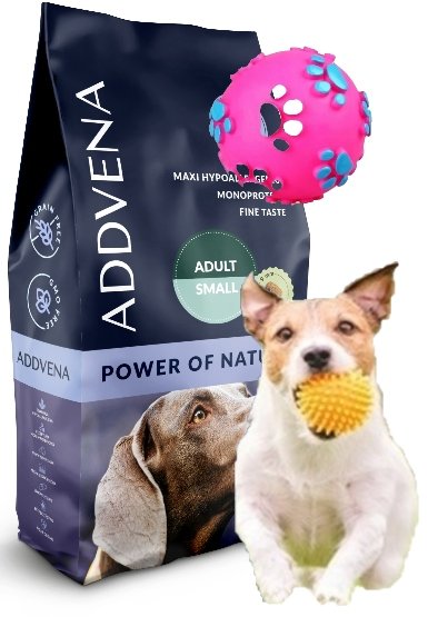 ADDVENA Power of Nature Adult small 10 kg jagnięcina dla psów ras małych