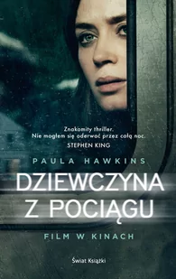 Świat Książki Paula Hawkins Dziewczyna z pociągu (okładka filmowa) - Thrillery - miniaturka - grafika 1