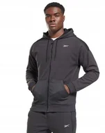 Bluzy męskie - REEBOK BLUZA MĘSKA CZARNA Z KAPTUREM TERMOAKTYWNA XL 0A7C3_A* XL 0A7 - miniaturka - grafika 1