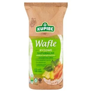 Kupiec Wafle ryżowe naturalne 100 g - Inne przekąski suche - miniaturka - grafika 1