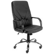 Fotele i krzesła biurowe - Fotel Obrotowy Gabinetowe Manager KD ST02 Nowy Styl - miniaturka - grafika 1