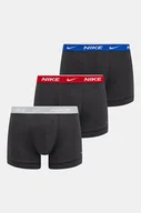 Majtki męskie - Nike bokserki 3-pack męskie kolor szary 0000KE1008 - miniaturka - grafika 1
