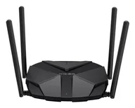 Routery - Mercusys AX3000 router bezprzewodowy Gigabit Ethernet Dual-band (2.4 GHz/5 GHz) Czarny MR85X - miniaturka - grafika 1