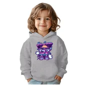 Bluzy dla dziewczynek - BLUZA DZIECIĘCA Z KAPTUREM 67 SIX SEVEN VIRAL 110-116 DLA DZIECKA PREZENT - miniaturka - grafika 1