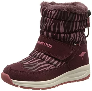 KangaROOS Buty dziecięce uniseks Kp-Marty RTX, Dk Berry Zebra, 33 EU - Buty dla dziewczynek - miniaturka - grafika 1