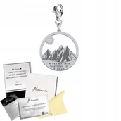 Bransoletki - Srebrny Charms GÓRY Karabińczyk SREBRO 925 Prezent Kobieta DEDYKACJA GRATIS - miniaturka - grafika 1