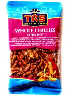 TRS Papryczki chili suszone Extra Hot marki TRS 50g - Warzywa świeże i suszone - miniaturka - grafika 1