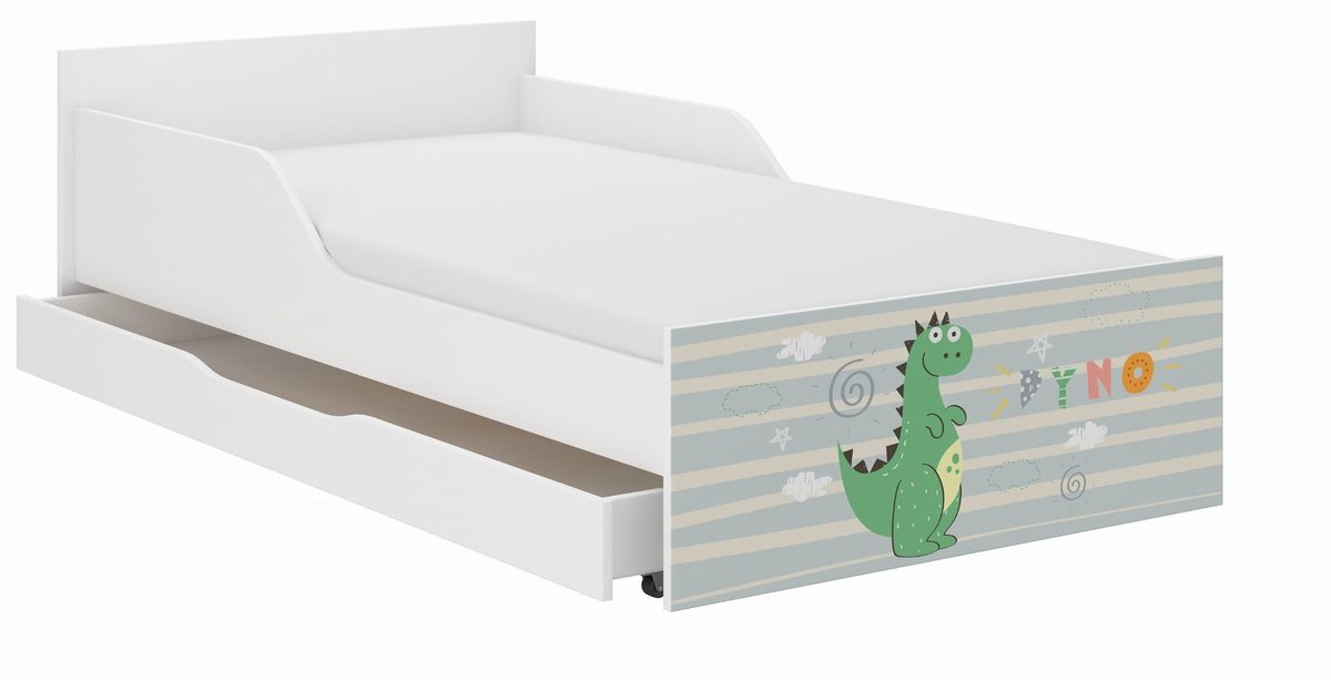 Łóżko dziecięce PUFI 180x90 DINO