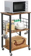 Wózki kuchenne - Songmics Stolik pomocniczy mobilny kuchenny LOFT DD.14483 - miniaturka - grafika 1