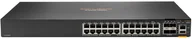 Switche - Switch HPE Aruba CX 6200F 24G Class-4 PoE 4SFP+ 370W Zarządzany L3 Gigabit Ethernet 10/100/1000 Obsługa PoE 1U - miniaturka - grafika 1