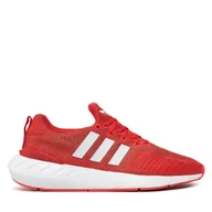 Sneakersy męskie - Sneakersy adidas Swift Run 22 GZ3497 Czerwony - miniaturka - grafika 1