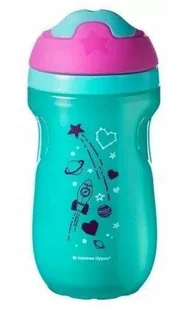 Tommee Tippee Kubek bidon niekapek 260ml 12m+ Pink - Bidony dla dzieci - miniaturka - grafika 1