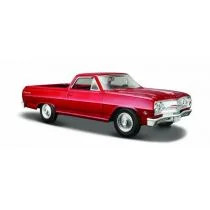 Maisto, model kolekcjonerski Chevrolet El Camino Czerwony 1/25 - Kolekcjonerskie modele pojazdów - miniaturka - grafika 2