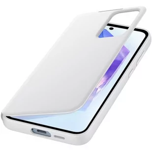 Etui SAMSUNG Smart View Wallet Case do Galaxy A55 5G Biały EF-ZA556CWEGWW - Etui i futerały do telefonów - miniaturka - grafika 1