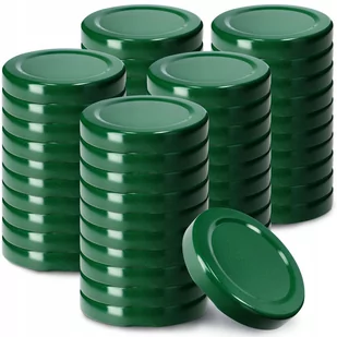 Metalowe wieczka do słoików i butelek Kalbo 50 szt. 53mm zielone - Pojemniki kuchenne Metalowe wieczka do słoików i butelek Kalbo 50 szt. 53mm zielone - Pojemniki kuchenne - miniaturka - grafika 1