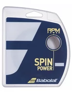 Tenis ziemny - Naciąg Babolat Rpm Spin Power 12M 1.30 Brązowy - miniaturka - grafika 1