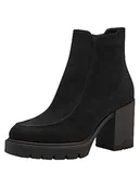 Botki damskie - Tamaris Damskie botki 1-25330-41, czarny, 36 EU - miniaturka - grafika 1