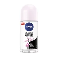 Dezodoranty i antyperspiranty dla kobiet - Nivea antyperspirant INVISIBLE CLEAR kulka 50ml - miniaturka - grafika 1