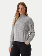 Swetry damskie - Guess Golf W5BR30 Z1192 Szary Relaxed Fit - miniaturka - grafika 1
