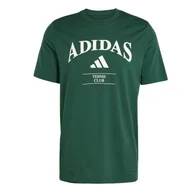 Koszulki sportowe męskie - Koszulka męska adidas Heritage Graphic Tee Green XL - miniaturka - grafika 1