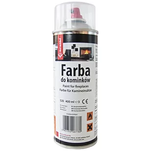 Kratki.pl FARBA DO KOMINKÓW 400 ML FARBA/SPRAY - Akcesoria kominkowe - miniaturka - grafika 1