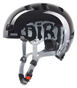 UVEX dziecięcy kask rowerowy Kid 3, czarny, 55-58 4148190917 - Kaski rowerowe - miniaturka - grafika 2