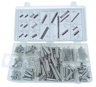 Zestaw Sprężynek Uniwersalnych  200El. - Narzędzia samochodowe - miniaturka - grafika 1