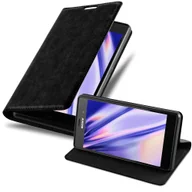 Etui i futerały do telefonów - Cadorabo pokrowiec ochronny na Sony Xperia Z3 w kolorze czarnym etui na telefon z magnetycznym zamknięciem - miniaturka - grafika 1