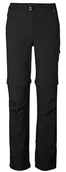 Spodnie damskie - Killtec Damskie spodnie funkcyjne/spodnie trekkingowe z odpinanymi nogawkami, czarny, 46 - miniaturka - grafika 1