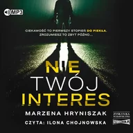 Audiobooki - kryminał, sensacja, thriller - Nie twój interes Audiobook CD MP3 - miniaturka - grafika 1