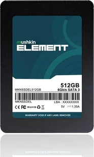 Mushkin Element 512GB 2.5" SATA III MKNSSDEL512GB - Dyski SSD - miniaturka - grafika 1
