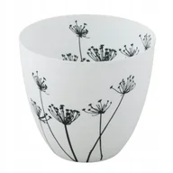 Świeczniki - ŚWIECZNIK tealight KWIATY ceramika - miniaturka - grafika 1