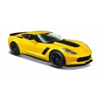 Maisto MI 31133-55 Corvette Z06 2015 żółty 1:24 p12 31133-55 - Kolekcjonerskie modele pojazdów - miniaturka - grafika 1