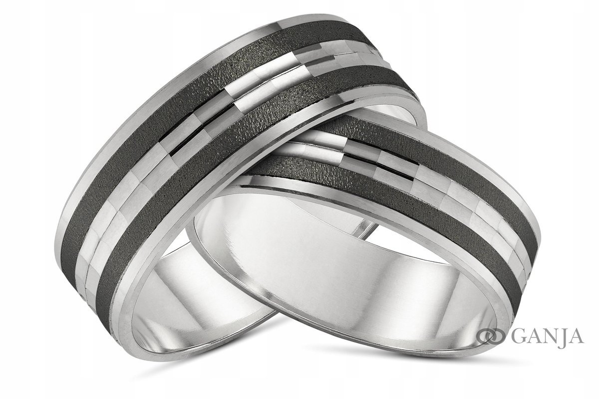 Obrączka srebrna 925+GRAWER 6mmOB25 bezszwowe ŚLUB