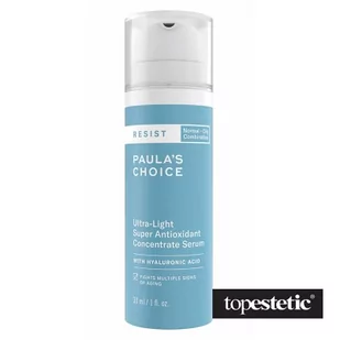 Paulas Choice Resist Ultra Light Super Antioxidant Serum Serum przeciwstarzeniowe z resweratrolem 30 ml - Pozostałe kosmetyki do pielęgnacji twarzy - miniaturka - grafika 1