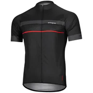 Bluzy sportowe męskie - Męska koszulka kolarska Etape Dream 3.0 Rozmiar: XXL / Kolor: czarny/czerwony - miniaturka - grafika 1