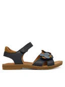 Buty dla dziewczynek - Primigi Sandały 1386900 M Granatowy - miniaturka - grafika 1