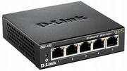 Przełączniki KVM - DLINK DGS-105/E D-Link 5-port 10/100/1000 Gigabit Metal Housing Desktop Switch - miniaturka - grafika 1